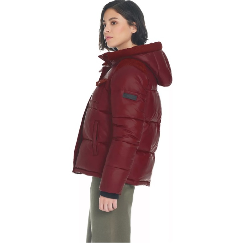 Koolaburra by UGG NWT Corduroy Mid-weight Puffer Jacket in Wine - HOST PICK! ๐ - Picture 3 of 14